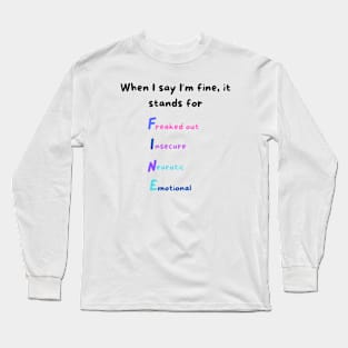 Funny Introvert Quote Long Sleeve T-Shirt